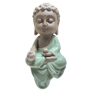 ZenN Table Edge Baby Buddha Light Green Grey