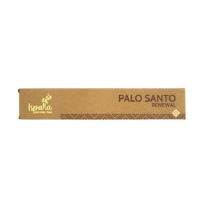 Ispalla Organic Palo Santo "Renewal" Incense Sticks 10 Sticks/ Pack 12 Packets/Plastic Pack & Total 120 Sticks