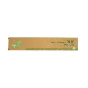 Ispalla Organic Palo Santo & Rue "Fortune" Incense Sticks 10 Sticks/ Pack 12 Packets/Plastic Pack & Total 120 Sticks