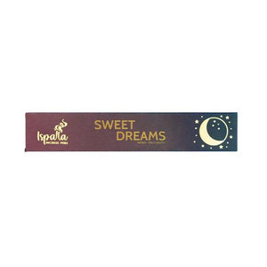 Ispalla Organic "Sweet Dreams" Herbs-Palo Santo Incense Sticks 10 Sticks/ Pack 12 Packets/Plastic Pack & Total 120 Sticks