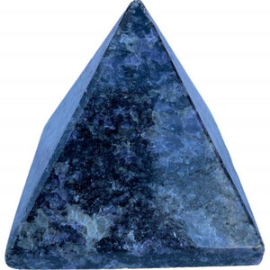 ZenN- Crystal & Gemstone Blue Aventurine Gemstone Pyramid Blue Purple