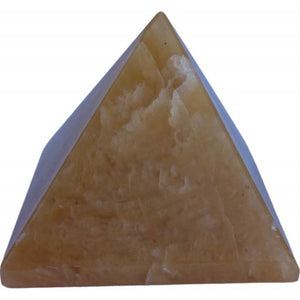 ZenN- Crystal & Gemstone Red Aventurine Gemstone Pyramid Mustard