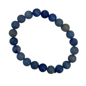 ZenN- Crystal & Gemstone Blue Aventurine Bracelets Encourages Personal Growth And Facilitates The Release Of Unhealthy Attachments Or Relationships 8Mm New Hang Tag Packaging