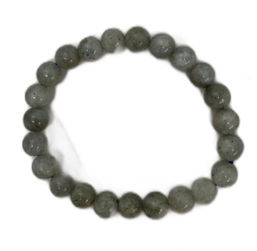 ZenN- Crystal & Gemstone Labradorite Ab (8/-) 8Mm Bracelet 