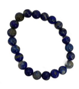 ZenN- Crystal & Gemstone Lapis Lazuli 8Mm Bracelet 