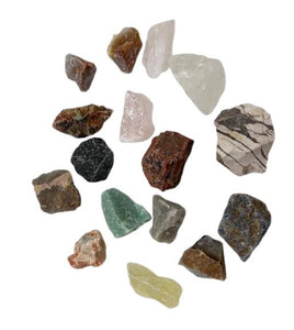 ZenN- Crystal & Gemstone 5 Kg Mix 2.4" Rough Stones Bag 