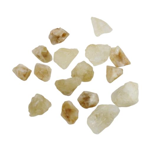 ZenN- Crystal & Gemstone Citrine Rough Stone 500G Per Bag 