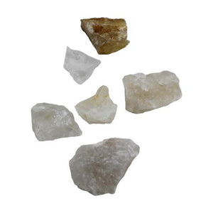 ZenN- Crystal & Gemstone Clear Quartz Rough Stone 500G Per Bag 