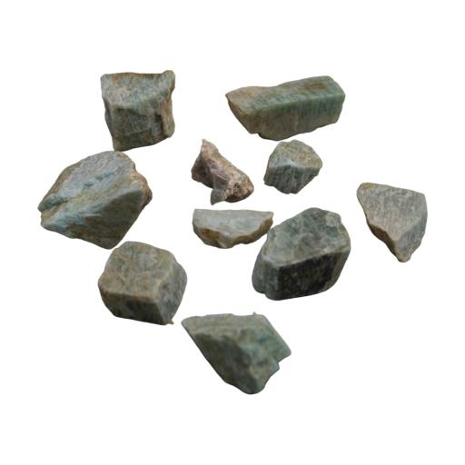 ZenN- Crystal & Gemstone Amazonite Rough Stone 500G Per Bag 