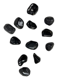 ZenN- Crystal & Gemstone Tumbled Stones Q1 2Nd Black Onyx 500G / 1.10 Lb Per Bag Natural Product; Colour & Size May Vary