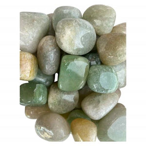 ZenN- Crystal & Gemstone Green Aventurine Tumbled Stones 500G / 1.10 Lb Per Bag Sea Green