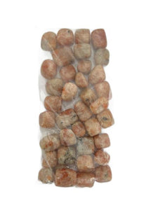 ZenN- Crystal & Gemstone Sunstone Tumbled Stones 500G / 1.10 Lb Per Bag 