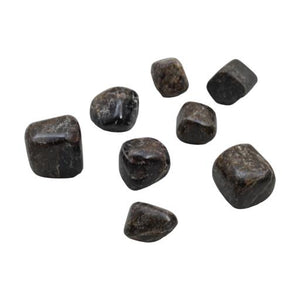 ZenN- Crystal & Gemstone Garnet Tumbled Stones 500G / 1.10 Lb Per Bag Black Honey Brown