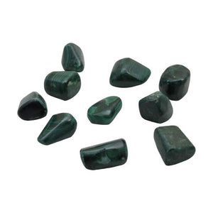 ZenN- Crystal & Gemstone Malachite Tumbled Stone 100G Per Bag 