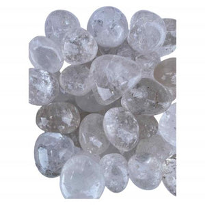 ZenN- Crystal & Gemstone Clear Quartz Tumbled Stones 500G / 1.10 Lb Per Bag Smoky