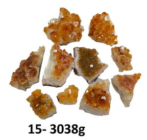 ZenN- Crystal & Gemstone Citrine Cluster Extra Quality Item Weight: 3.038Kg - 3038G The Weight Is For Set