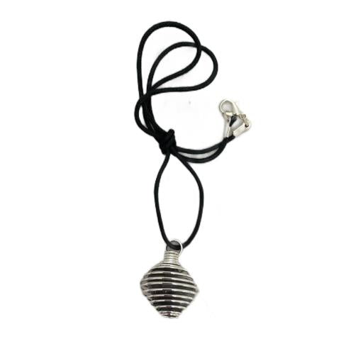 ZenN- Crystal & Gemstone Agate Black Onyx Stone Tumbled Stone Pendant With Chain 