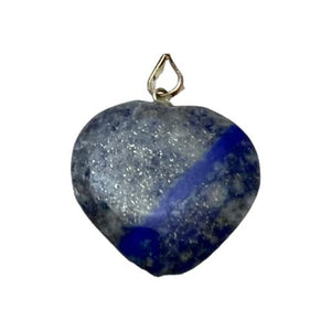 ZenN- Crystal & Gemstone Lapis Lazuli Heart Shape Pendant 