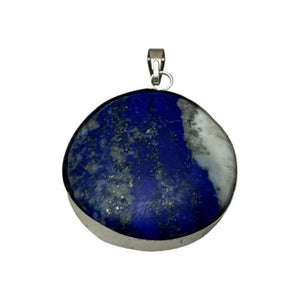 ZenN- Crystal & Gemstone Lapis LazuliRound Pendant 