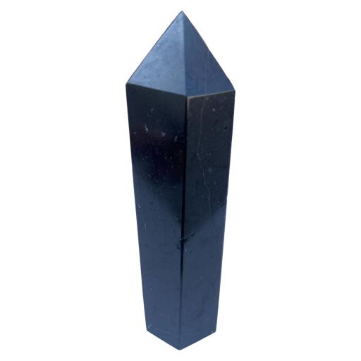 ZenN- Crystal & Gemstone Black Tourmaline Obelisk / Scepter Point Black