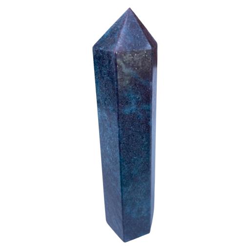 ZenN- Crystal & Gemstone Ruby Kyanite Obelisk / Scepter Point Purple Blue