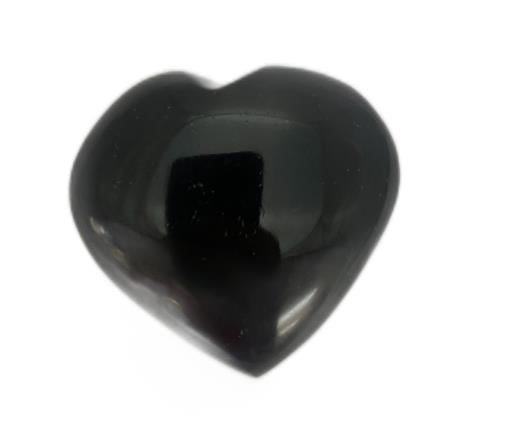 ZenN- Crystal & Gemstone Black Obsidian Pub Hearts 