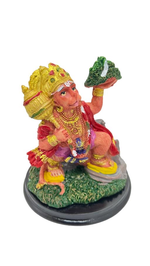 ZenN Hanuman Statue Gold Red Green 