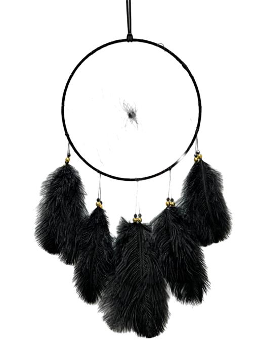 ZenN Circular Dream Catcher Black