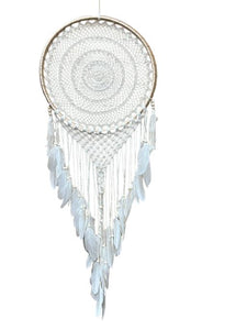 ZenN Circular Dream Catcher Brown White