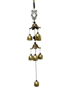 ZenN Stainless Steel Wind Chime Gold Black Color