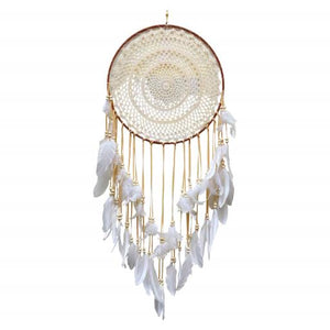 ZenN Circular Dream Catcher Multi Circle Brown White