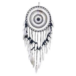 ZenN Circular Dream Catcher Multi Circle Alternating Colour Black White