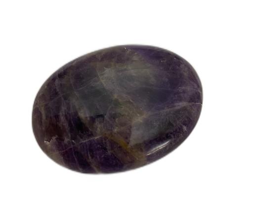 ZenN- Crystal & Gem Stone Amethsyt Worry & Palm Stone 