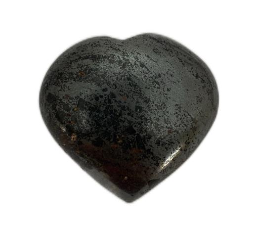 ZenN- Crystal & Gem Stone Hemetite Pub Hearts 