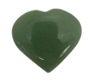 ZenN- Crystal & Gem Stone Green Aventurine Pub Hearts 